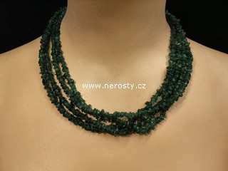 avanturín, náhrdelník