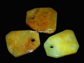 železitý křemen, přívěšek