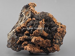 rodochrozit, pyrhotin