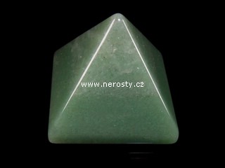 avanturín, pyramida