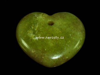 opál, srdce
