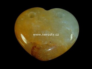 železitý křemen, srdce