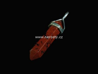 mahagonový obsidián, hexaedron