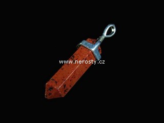 mahagonový obsidián, hexaedron