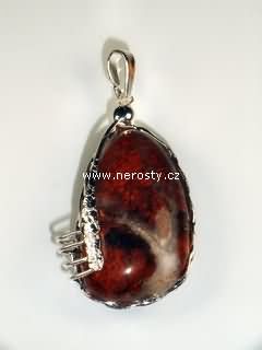 jaspis, přívěsek