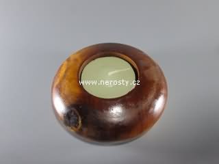 cedr, dekorativní svícen