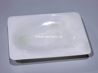 aragonit, hranatý talířek