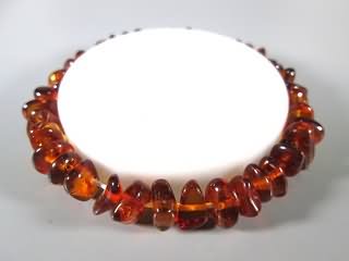 jantar, náramek