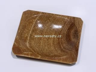 aragonit, hranatý talířek