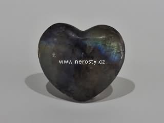 labradorit, srdce