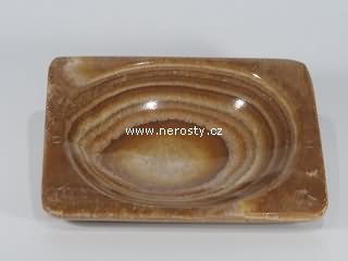 aragonit, hranatý talířek