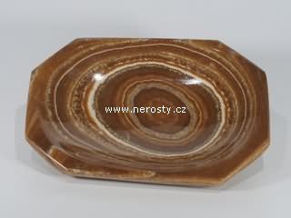 aragonit, hranatý talířek