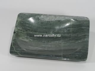 mramor, hranatý talířek