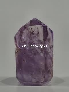 ametyst, leštěný krystal