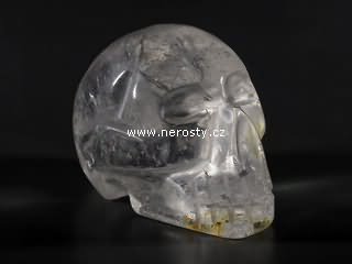 křišťál, lebka
