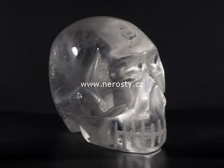 křišťál, lebka
