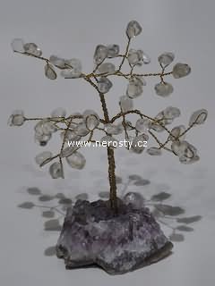 křišťál, stromeček štěstí