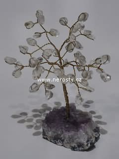 křišťál, stromeček štěstí