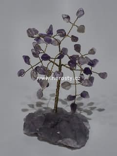 ametyst, stromeček štěstí