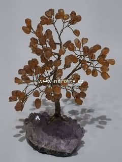 karneol, stromeček štěstí