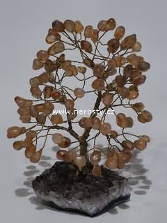 karneol, stromeček štěstí