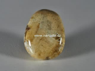 jaspis, vrtaný kámen