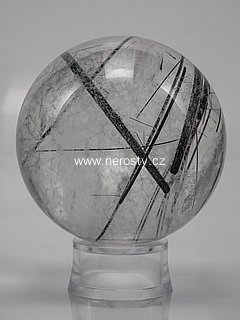 turmalín, křišťál