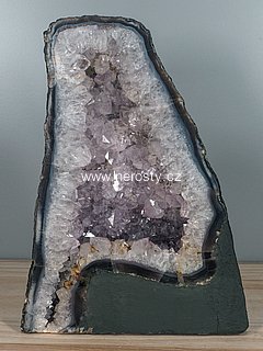 ametyst geoda, křišťál