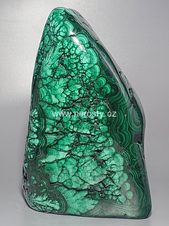 malachit, volný tvar