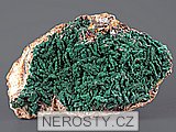 malachit, obrázek minerálu