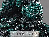 brochantit, malachit