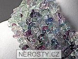 fluorit, náhrdelník