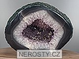 achát geoda, obrázek minerálu