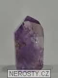 ametyst, leštěný krystal