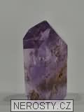 ametyst, leštěný krystal