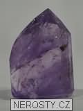 ametyst, leštěný krystal