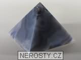 achát, pyramida