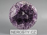 ametyst s krystaly, obrázek minerálu