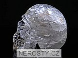 křišťál, lebka