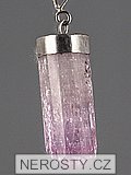 kunzit, přívěsek